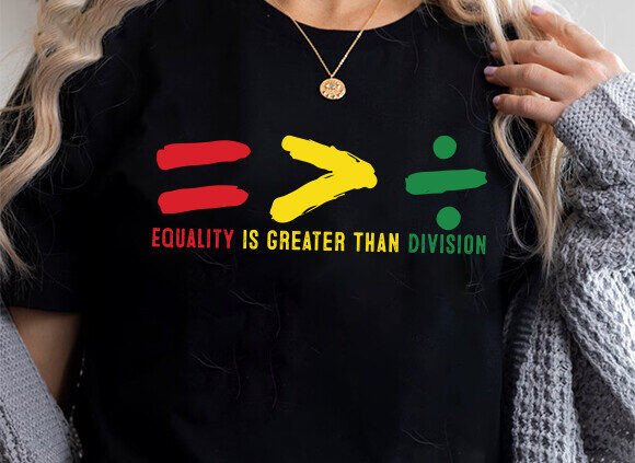 Camiseta gráfica unisex de bambú/algodón del Mes de la Historia Afroamericana