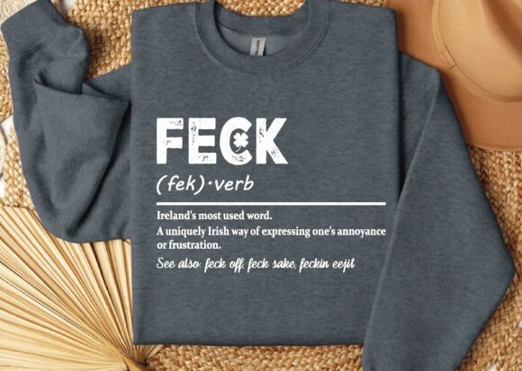 Camiseta Gráfica Unisex de Bambú/Algodón "Feck Irish St Patricks Day"